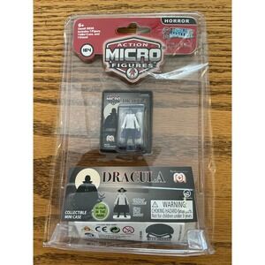 Worlds Smallest Micro Action Figures Dracula Horror Glow in Dark MiniFigure 5028
